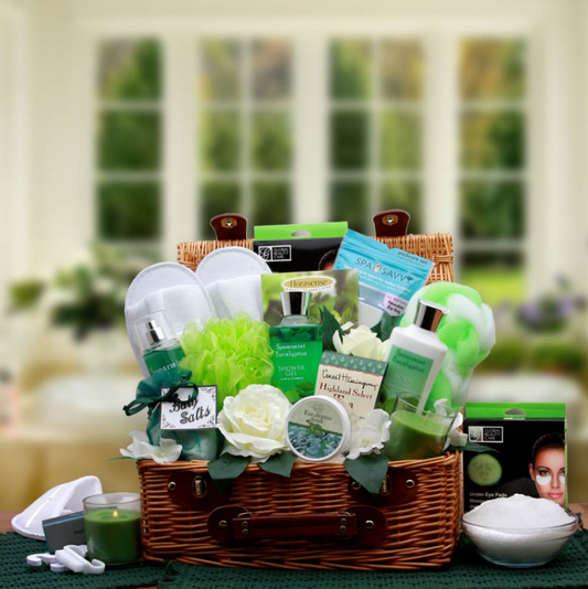 Eucalyptus Spa Gift Basket, Spa Gift Set