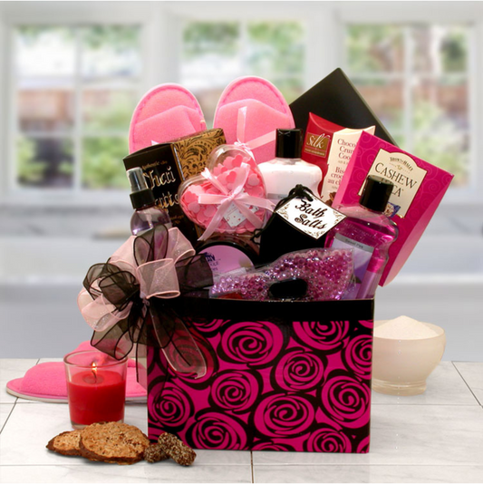 Sweet Bloom Spa Gift Box, Spa Care Package