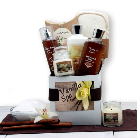 Vanilla Spa Care Package, Spa Gift Set