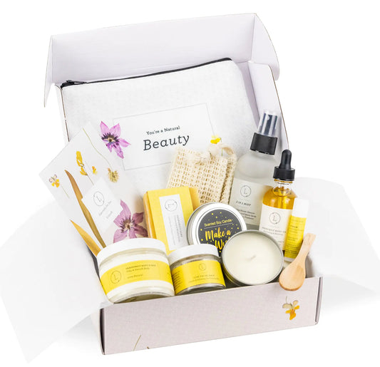 Natural Bath and Body Gift Set - Care Package