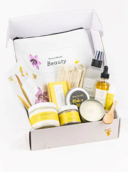 Natural Bath and Body Gift Set - Care Package